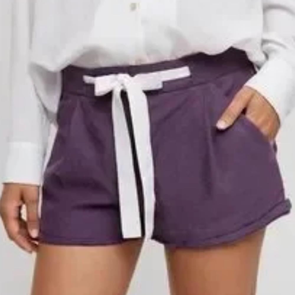 Aritzia Allegra Women's Purple Shorts